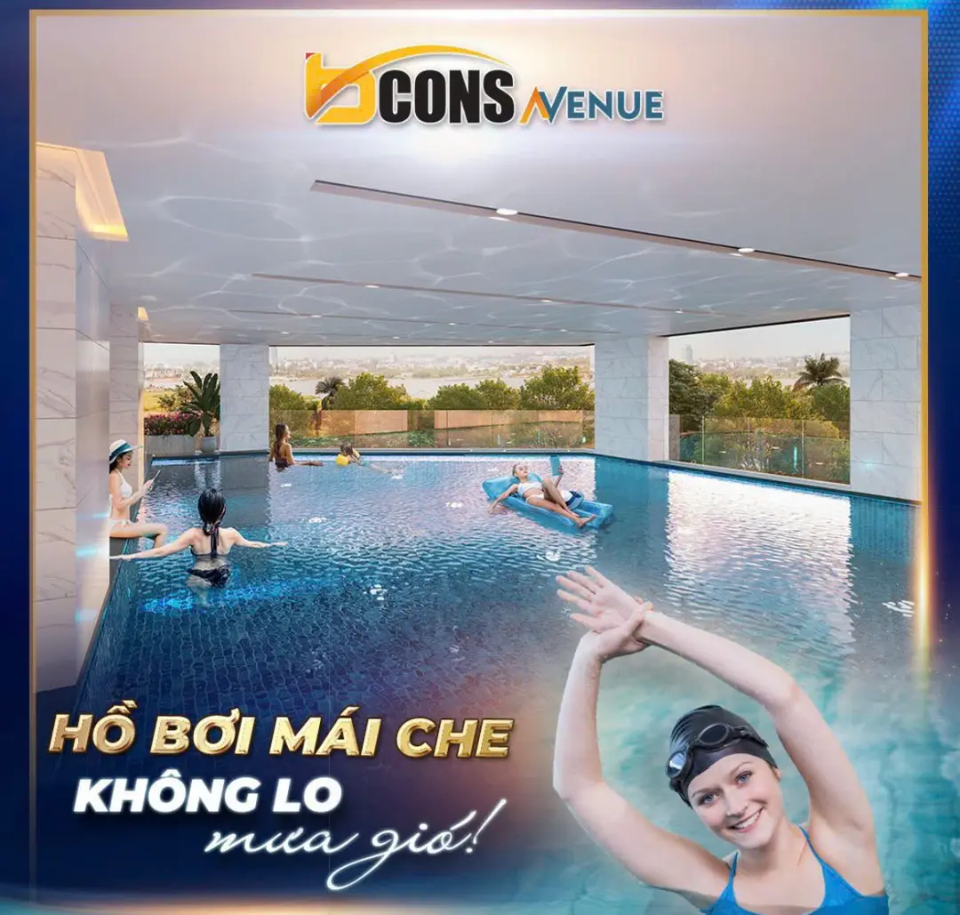 Hồ bơi căn hộ 2PN Bcons Avenue