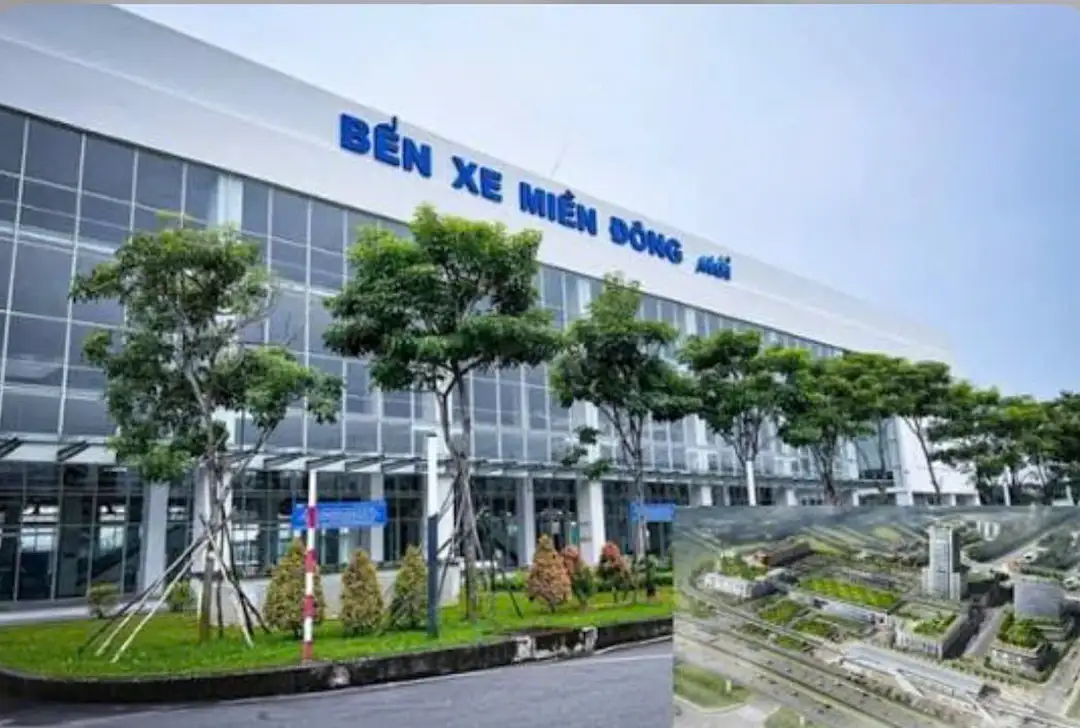 Khoảng cách Bcons Center City tới bến xe Miền Đông mới
