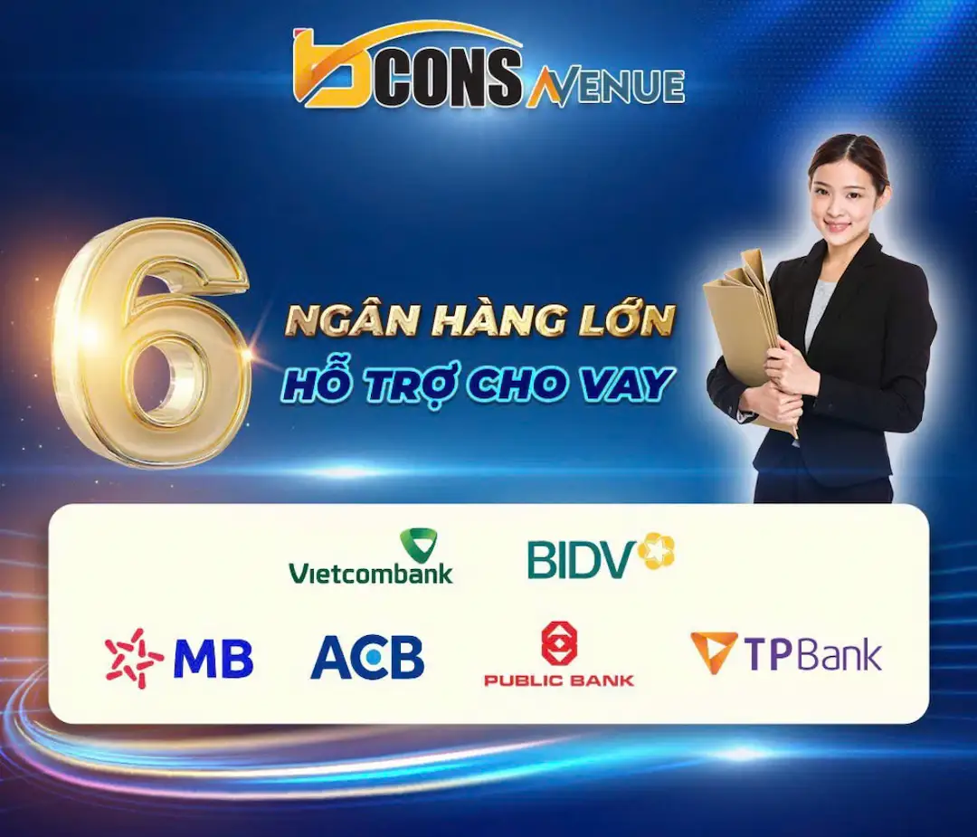 Ngân hàng hỗ trợ vay Bcons Avenue có sổ hồng không