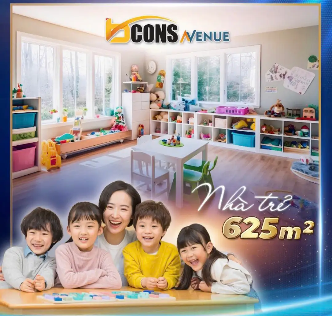 Nhà trẻ căn hộ Dĩ An giá rẻ Bcons Avenue