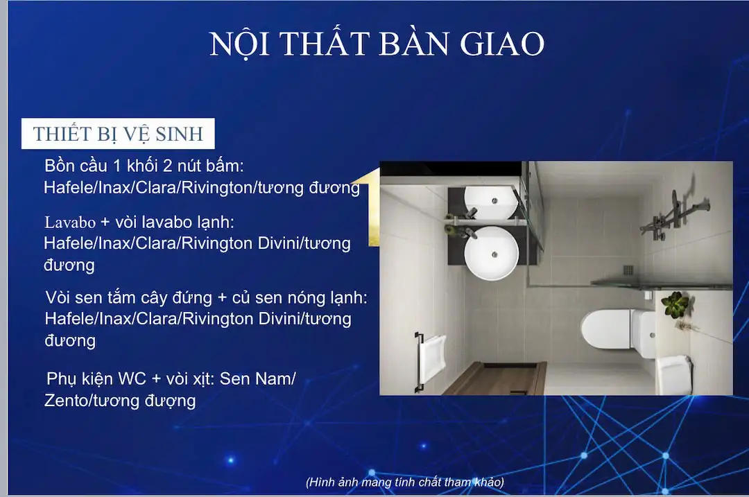 Nội thất vệ sinh Bcons Center City