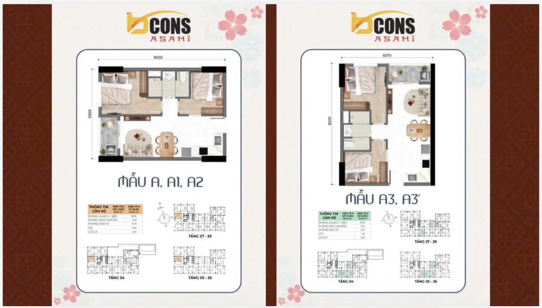 Review thiết kế Bcons Asahi