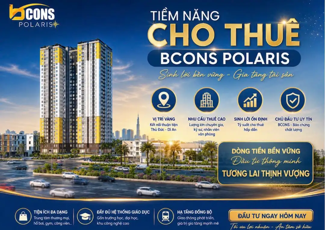 Cho thuê Bcons Polaris