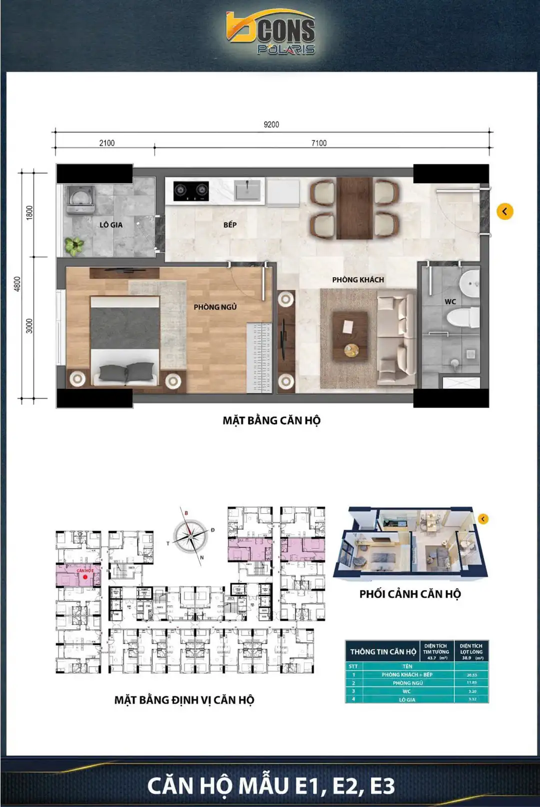 Thiết kế căn 1PN