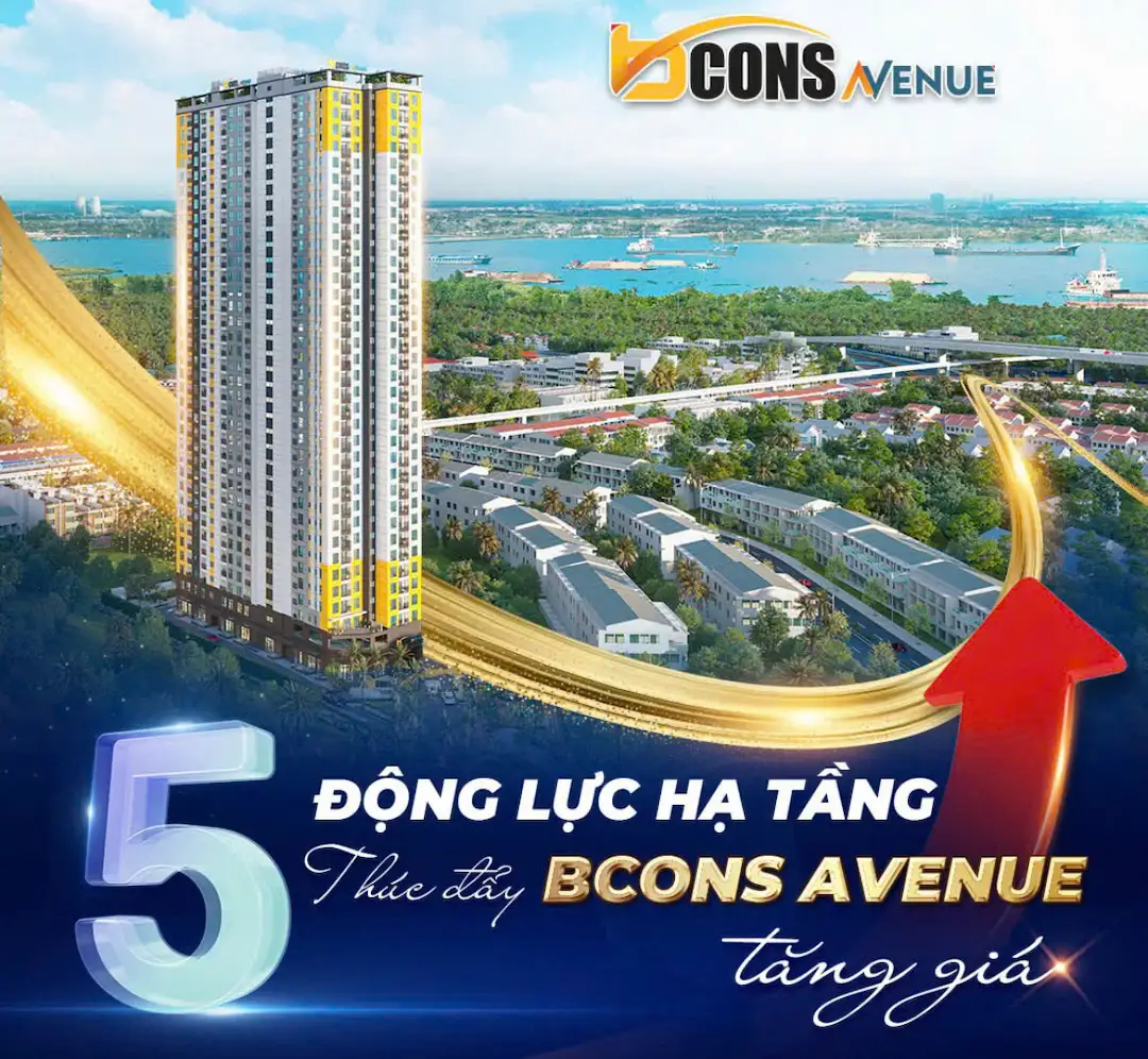 Tiềm năng tăng giá căn góc Bcons Avenue
