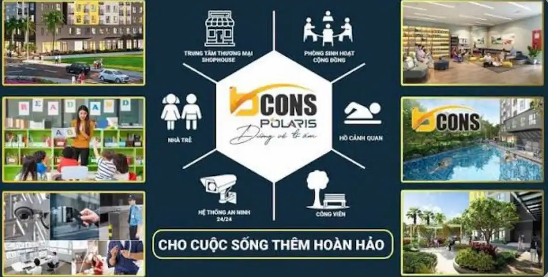 Tiện ích chung cư Bcons Polaris