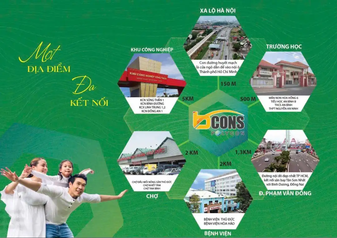 Tiện ích chung cư Bcons Polygon