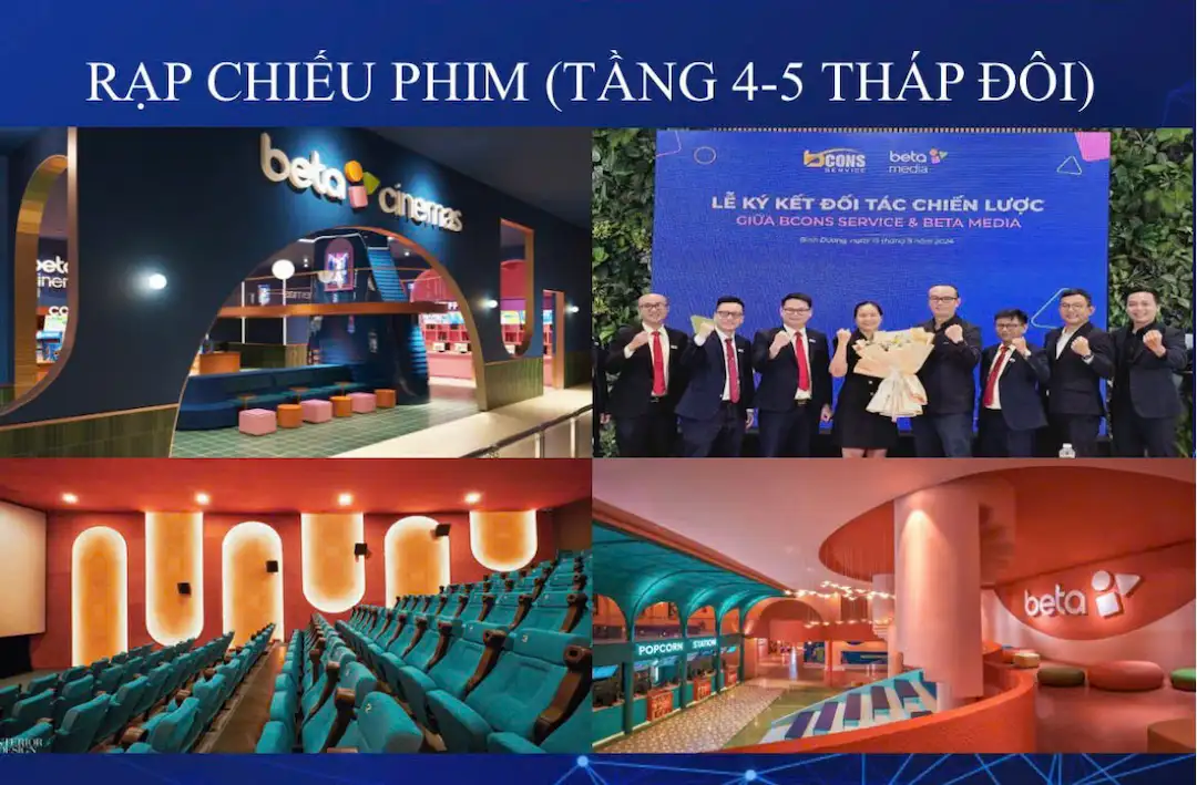 Rạp chiếu phim Bcons Center City