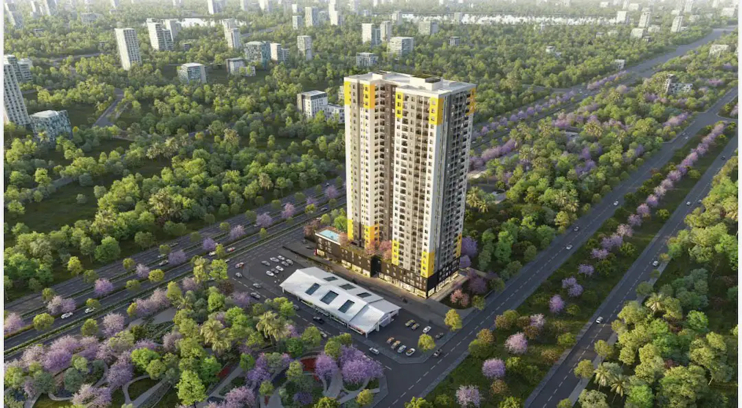 Tổng quan Bcons Asahi có hồ bơi