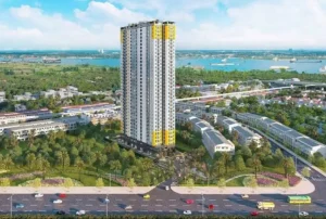 Tổng quan dự án Bcons Avenue với quy mô 35 tầng, căn hộ 3PN hướng view thoáng đẹp, nội thất cao cấp.