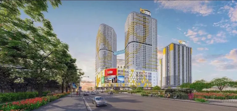 Tổng quan căn hộ góc Bcons Center City có gì đặc biệt, hai mặt thoáng đón sáng tự nhiên cùng view hướng thành phố độc đáo