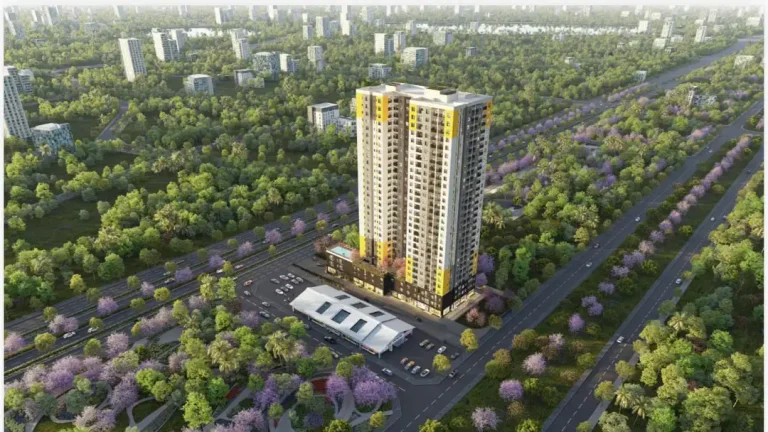 Tổng quan nội thất Bcons Asahi bàn giao chuẩn Nhật: tường sơn, cửa chính, sàn gạch, thiết bị vệ sinh, hệ thống điện nước.