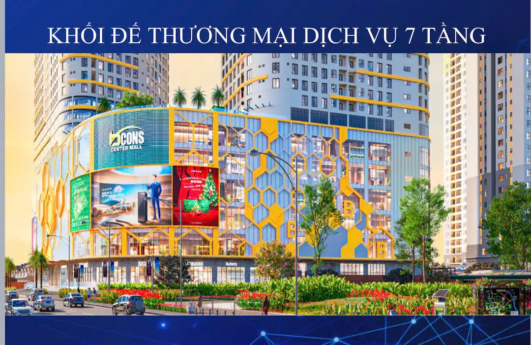 Trung tâm thương mại Bcons Center City