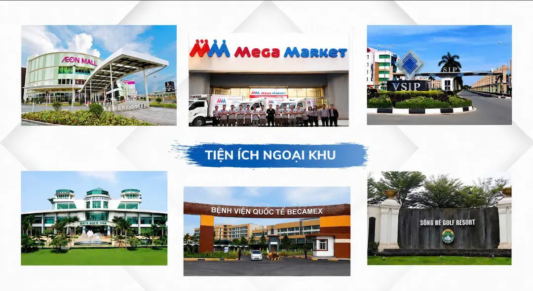 Căn Hộ AVA Center – Touchable Home Ngã Tư Hoà Lân 2026 5 Tiện ích ngoại khu AVA Center