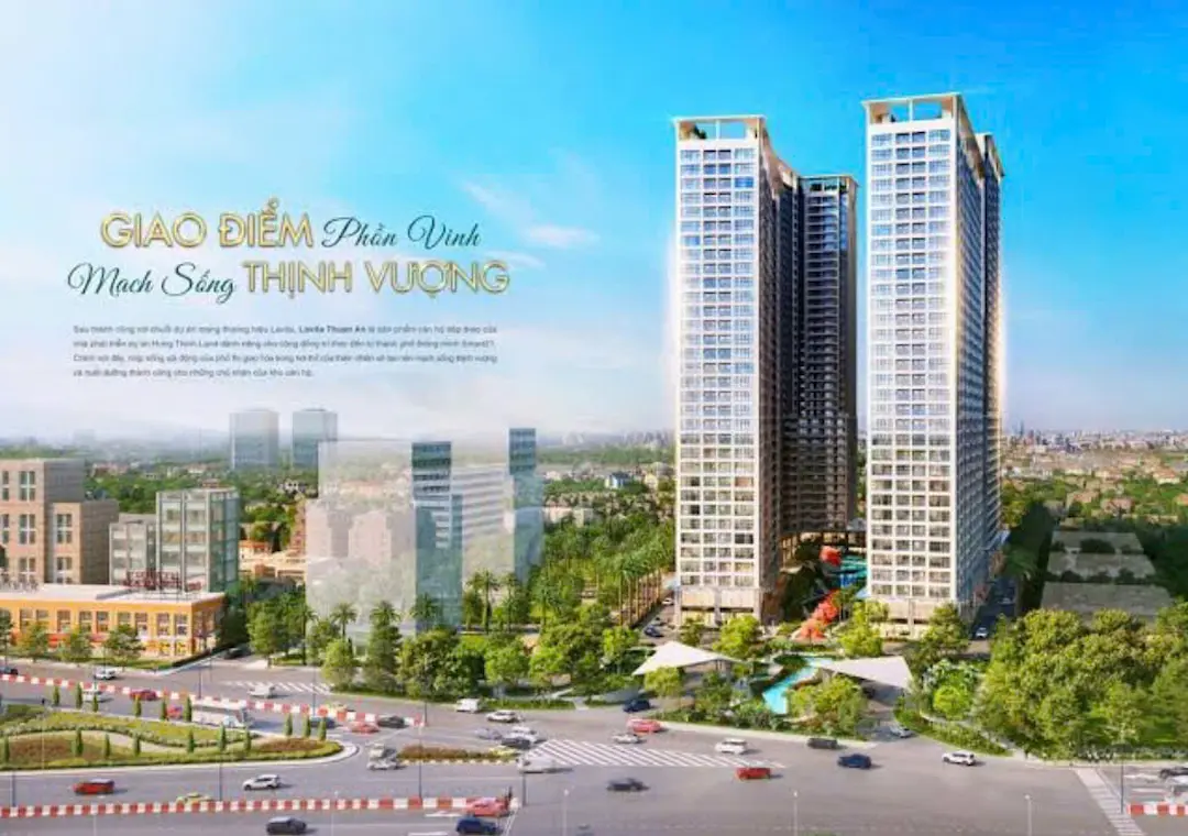 Phối cảnh tổng thể Căn hộ Lavita Thuận An Bình Dương