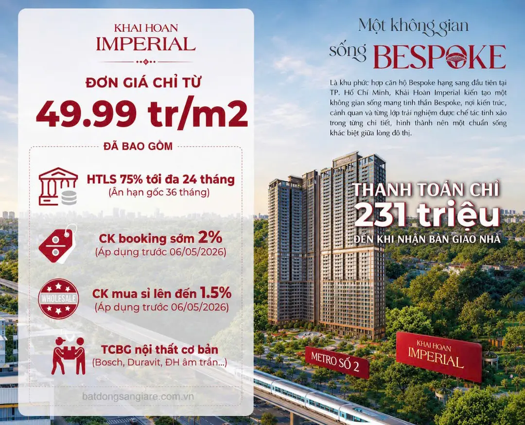 Đánh giá Khải Hoàn Imperial về giá bán và ưu đãi