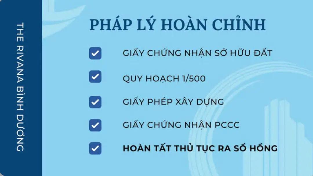Danh mục pháp lý The Rivana