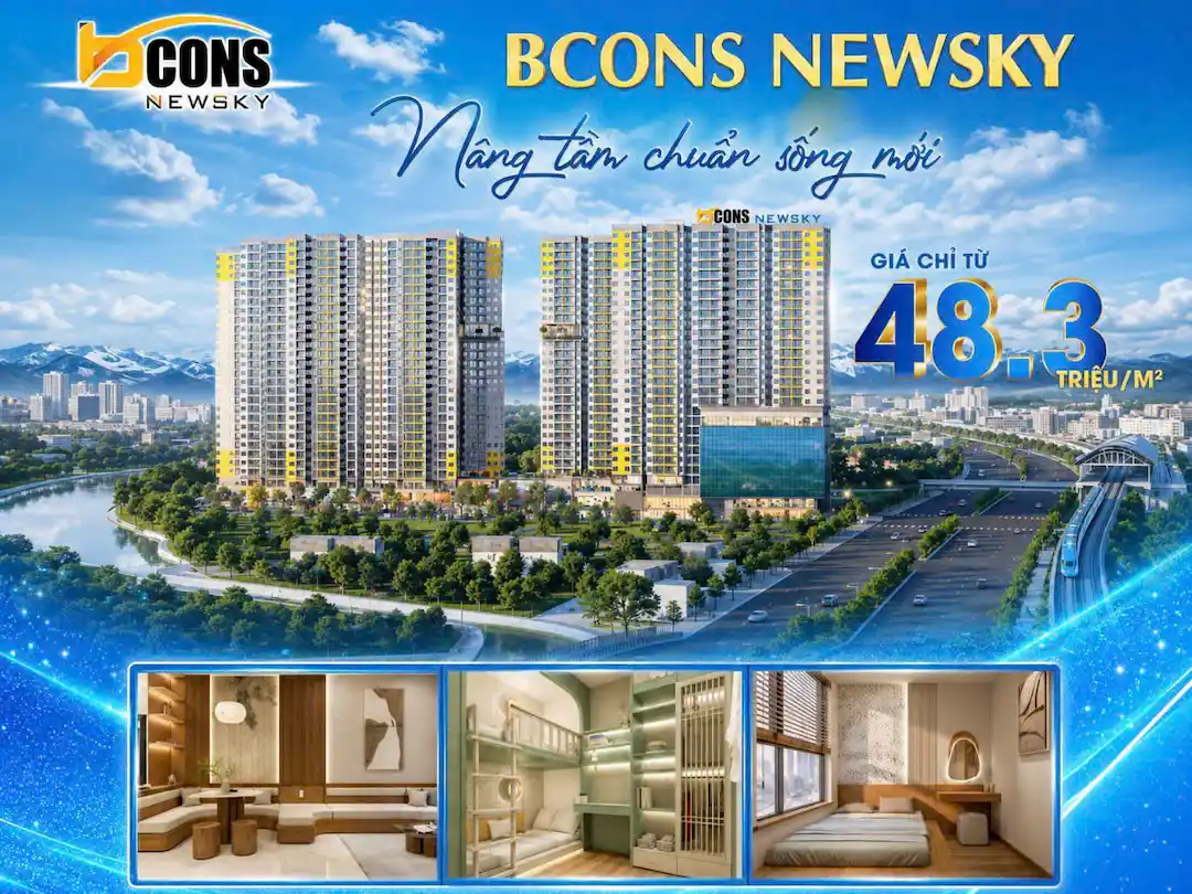 Giá bán chung cư Bcons New Sky