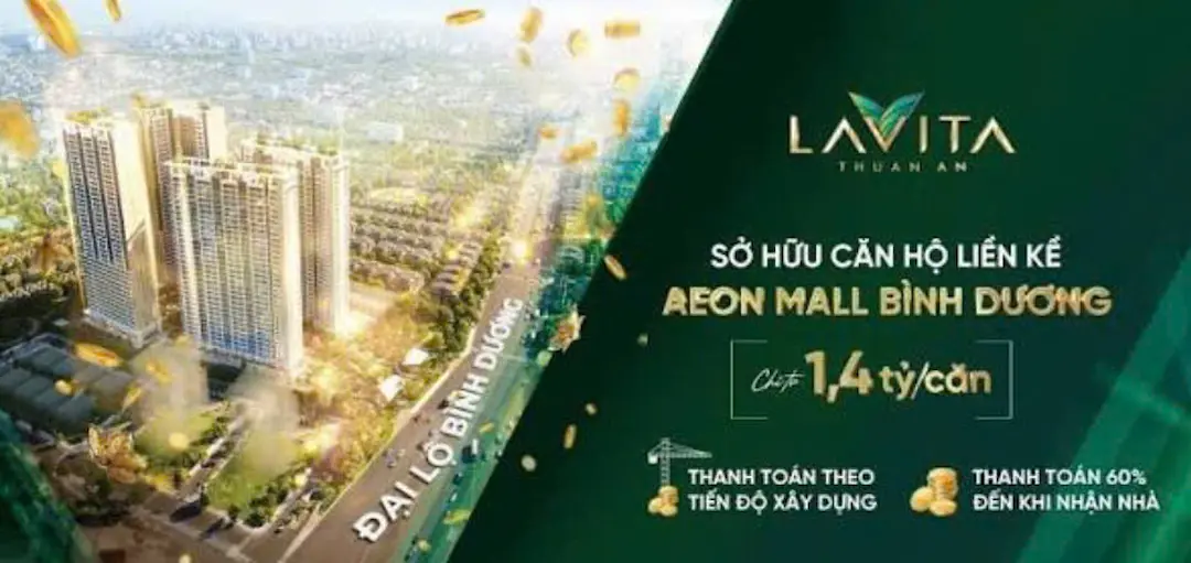 Chi tiết bảng giá sản phẩm Lavita Thuận An