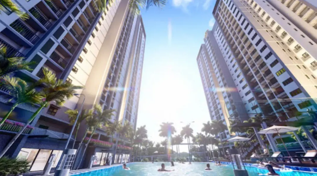 Hồ bơi khu đô thị Eco Xuân