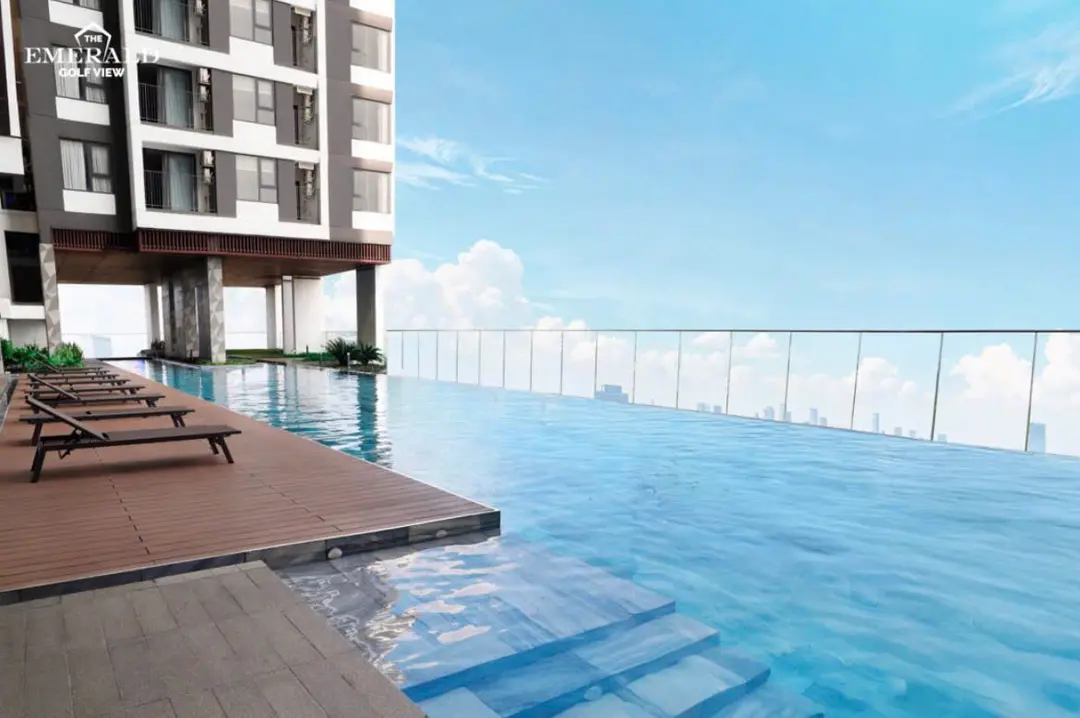 Tiện Ích The Emerald Golf View 2026: Cái Nào Miễn Phí Thật? 3 Hồ bơi The Emerald Golf View