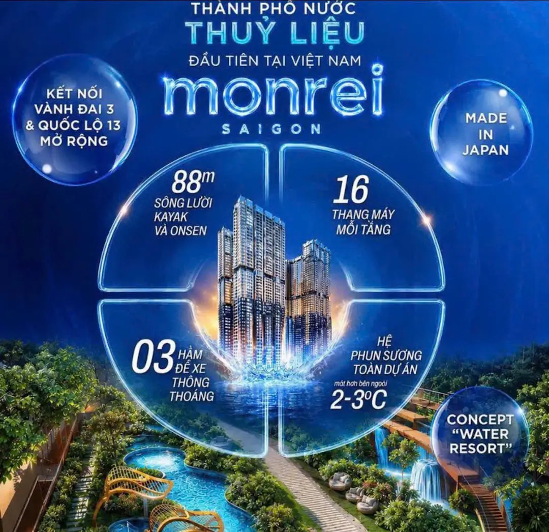 Kết nối tiện ích Monrei Sài Gòn