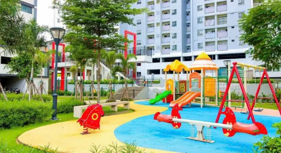 Khu vui chơi trẻ em khu đô thị Eco Xuân