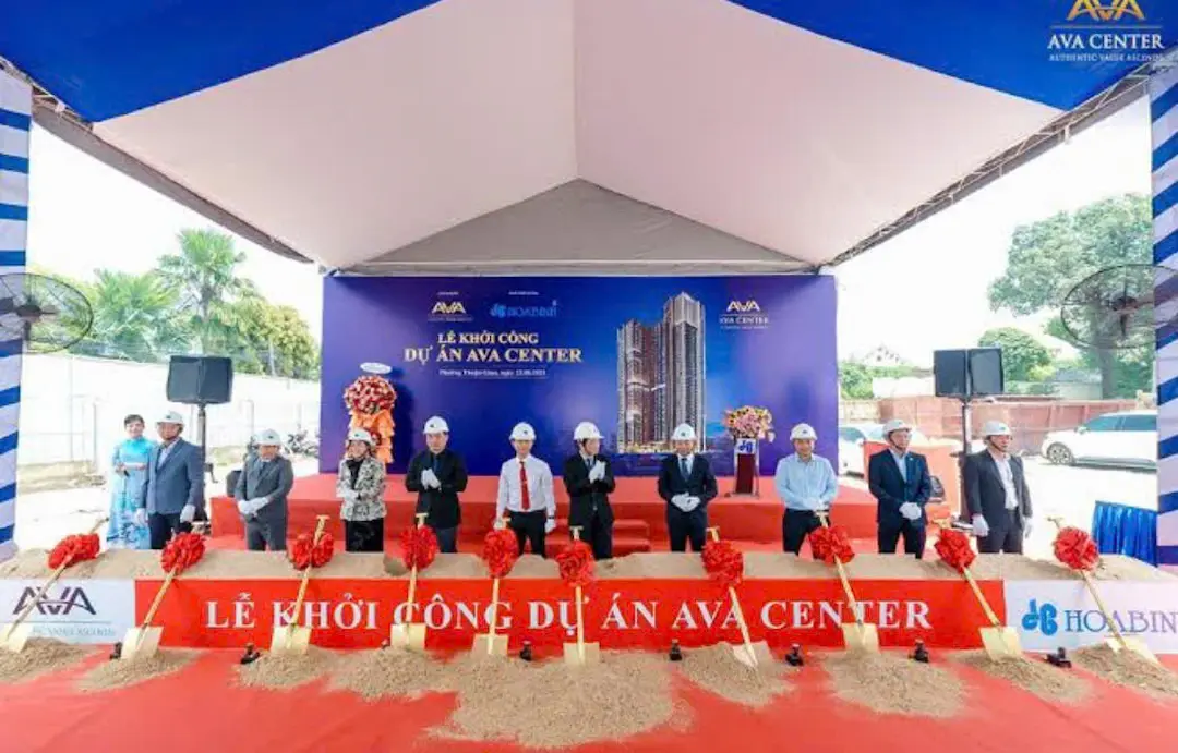 Lễ động thổ chính thức tổ hợp chung cư trung tâm AVA Center