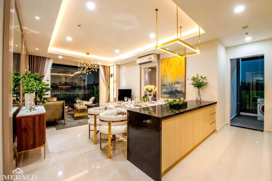 Phòng bếp nhà mẫu