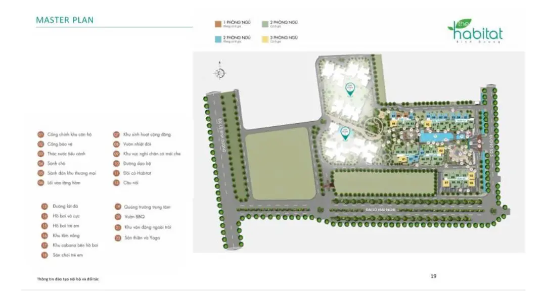 Tiện Ích Căn Hộ The Habitat