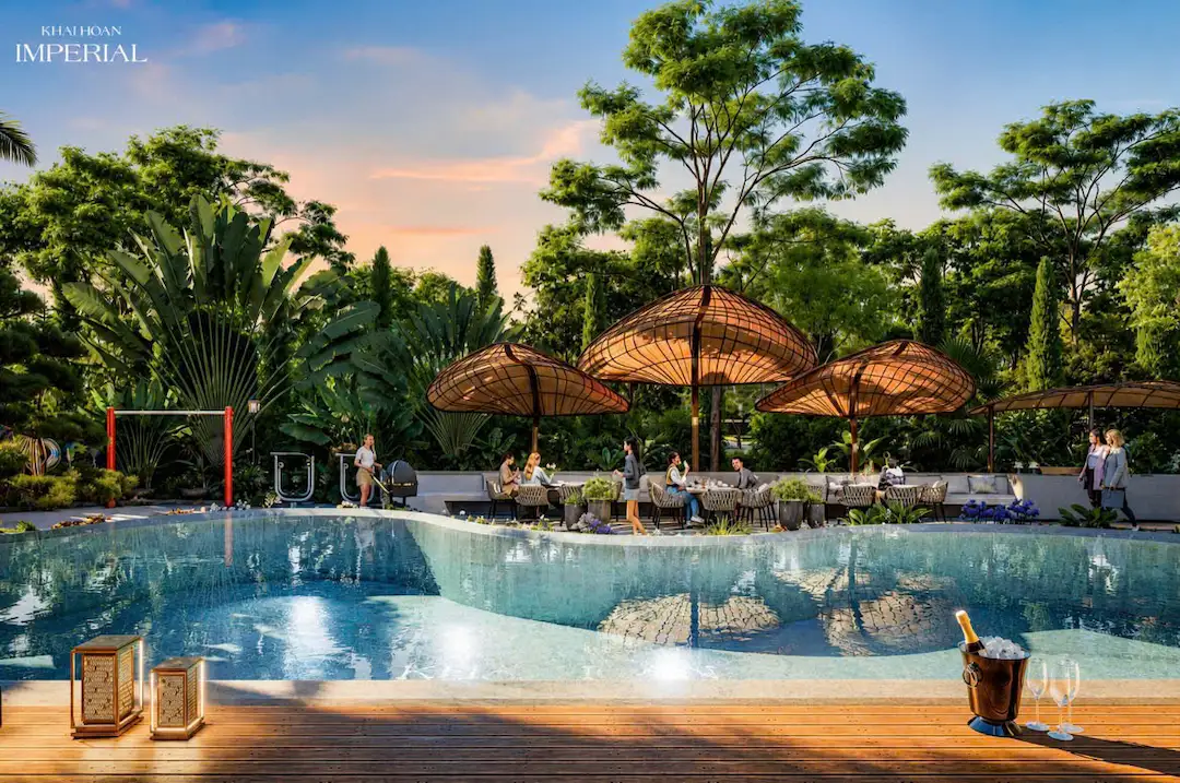 Tiện ích hồ bơi nghỉ dưỡng Khải Hoàn Imperial