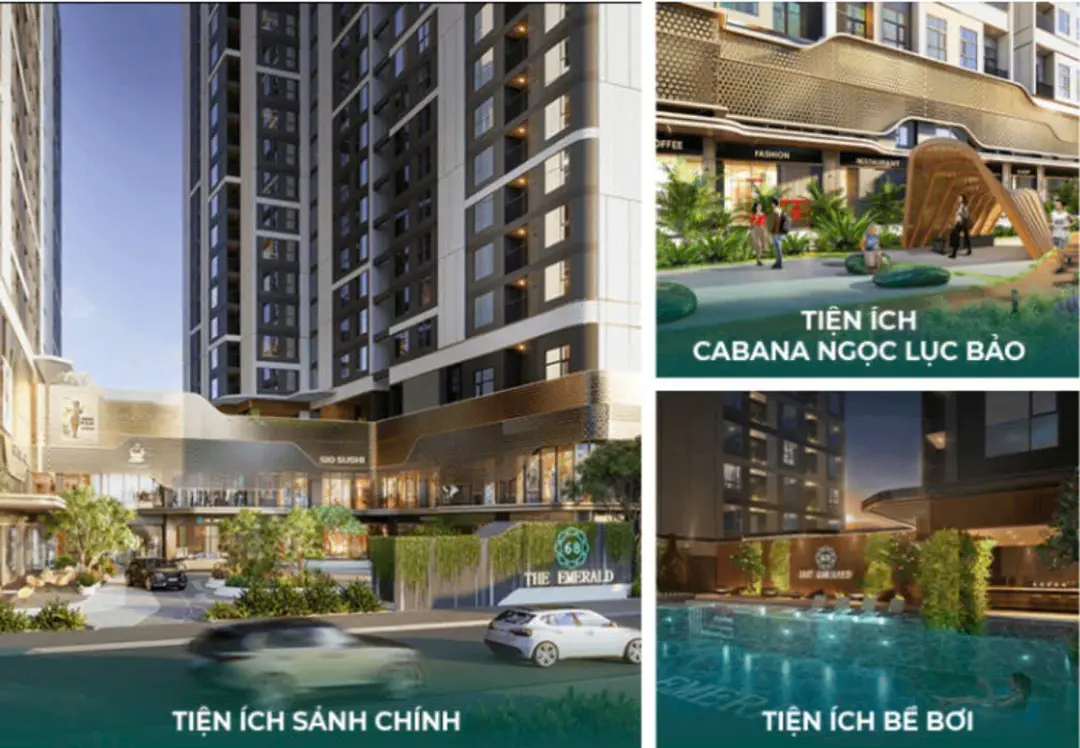 Tiện ích tầng cao The Emerald 68