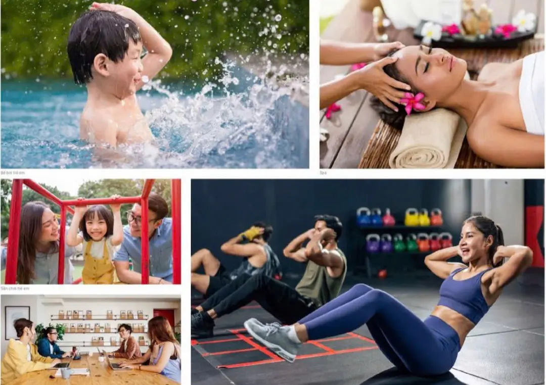 Tiện ích nội khu khu đô thị Eco Xuân