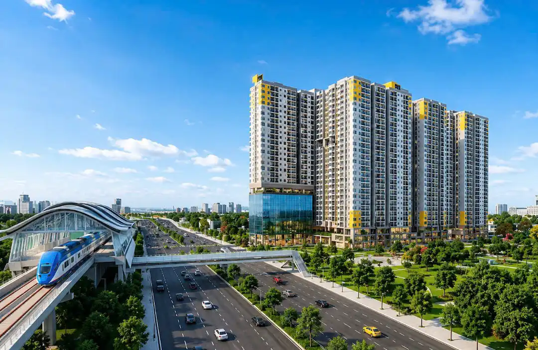 Tổng quan chung cư Bcons New Sky