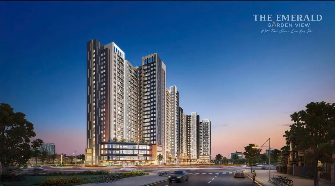 Tổng quan mặt bằng The Emerald Garden View