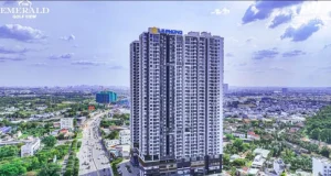 Tổng quan review dự án The Emerald Golf View Bình Dương, tòa tháp 40 tầng cao nhất Đại lộ Bình Dương.