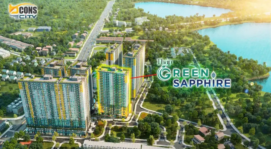 Tổng quan thiết kế Bcons Green Sapphire