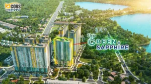 Tổng quan tiện ích nội khu cao cấp tại căn hộ Bcons Green Sapphire, Dĩ An, Bình Dương.