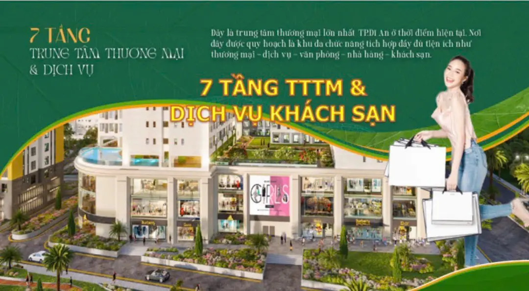 Trung tâm thương mại Bcons Emerald