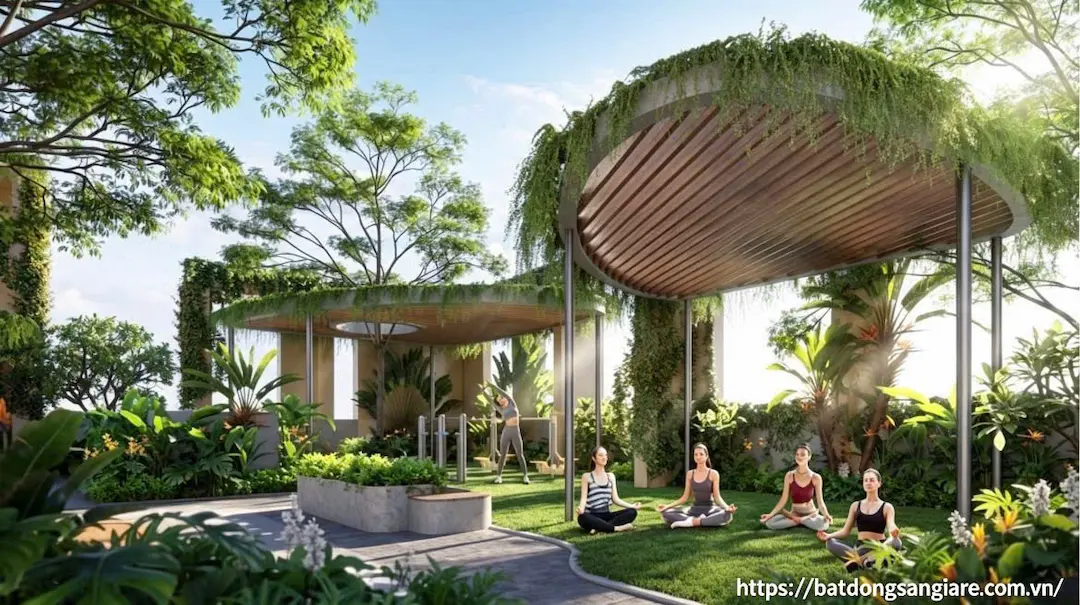 Công viên chung cư A&T Sky Garden Thuận An