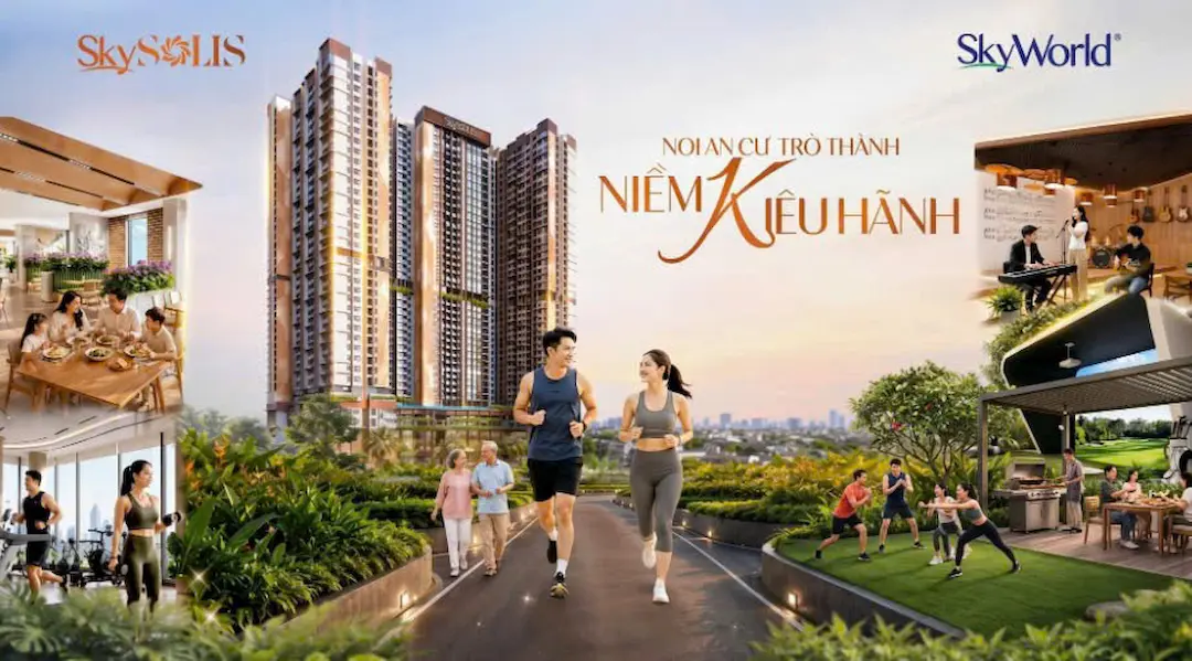 Công viên nội khu Sky Solis