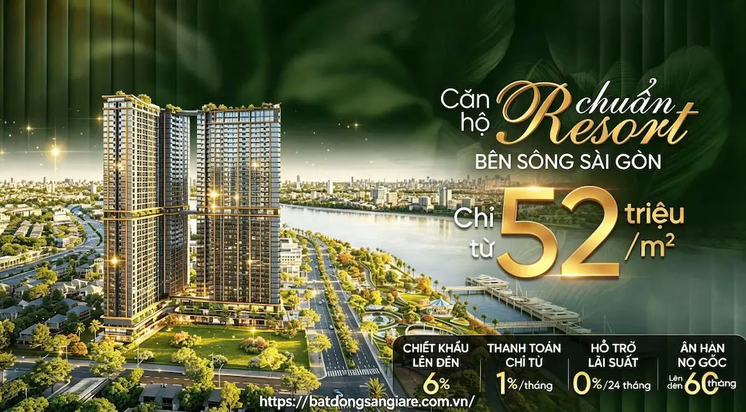 Bảng giá và chính sách bán hàng A&T Saigon Riverside