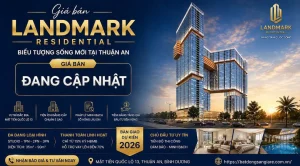 Giá bán căn hộ Landmark Residential cạnh tranh, tiềm năng sinh lời cao tại mặt tiền Quốc lộ 13.