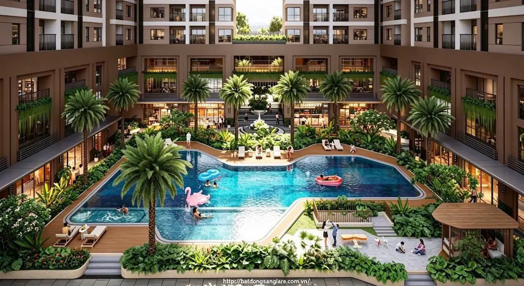 Hồ bơi Symlife Thuận An Bình Dương