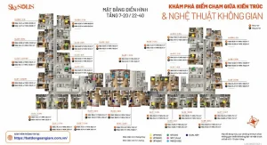 Mặt bằng Sky Solis Thuận An, căn hộ cao cấp.