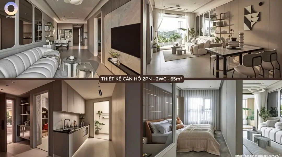 Nhà mẫu căn hộ One Era Thuận An