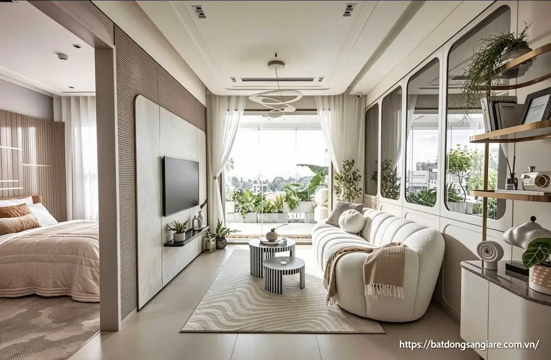 Nhà mẫu phòng khách