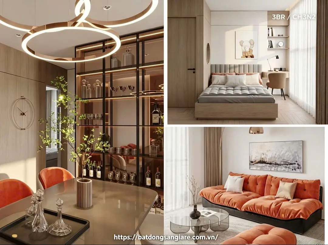 Nhà mẫu phòng bếp Landmark Residential