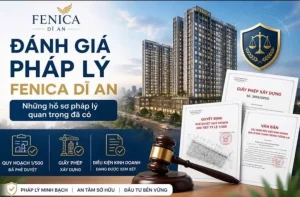Tiến độ thi công Fenica Dĩ An, công trường rầm rộ, thi công phần móng và hầm đúng tiến độ.
