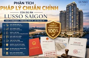 Hồ sơ pháp lý minh bạch của Lusso Saigon, Branded Residence vận hành bởi WorldHotels.
